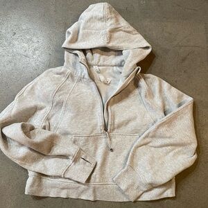 Lululemon scuba cropped hoodie